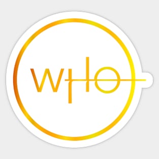 Who Sticker